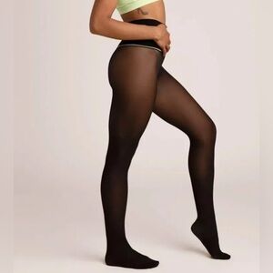 Sheertex Rip-Resistant Black Sheer Tights